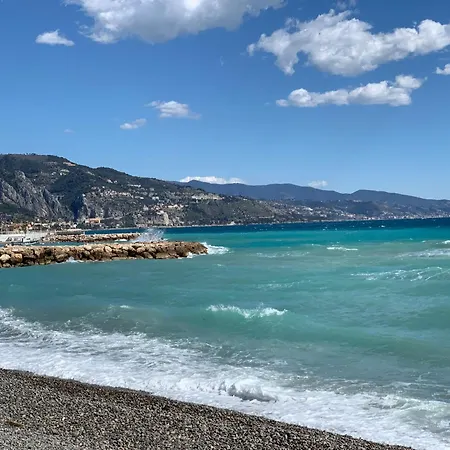 Location 2 Pieces Front De Mer Avec Piscine * Rocabruna
